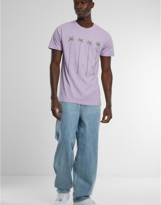 Тениска Miami Palms Tee lilac XXL