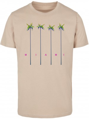 Тениска Miami Palms Tee sand XXL
