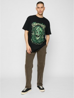 Тениска Cypress Hill Skull Face Oversize Tee black XXL