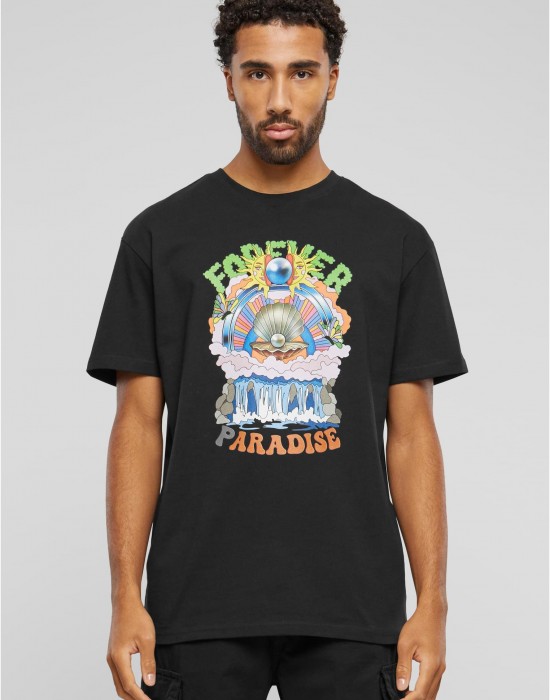 Тениска Paradise Oversize Tee black XXL