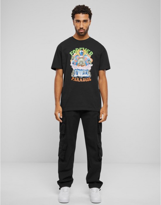 Тениска Paradise Oversize Tee black XXL