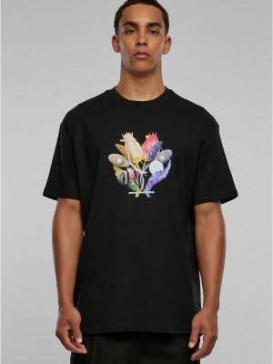 Тениска Coral Oversize Tee black XXL