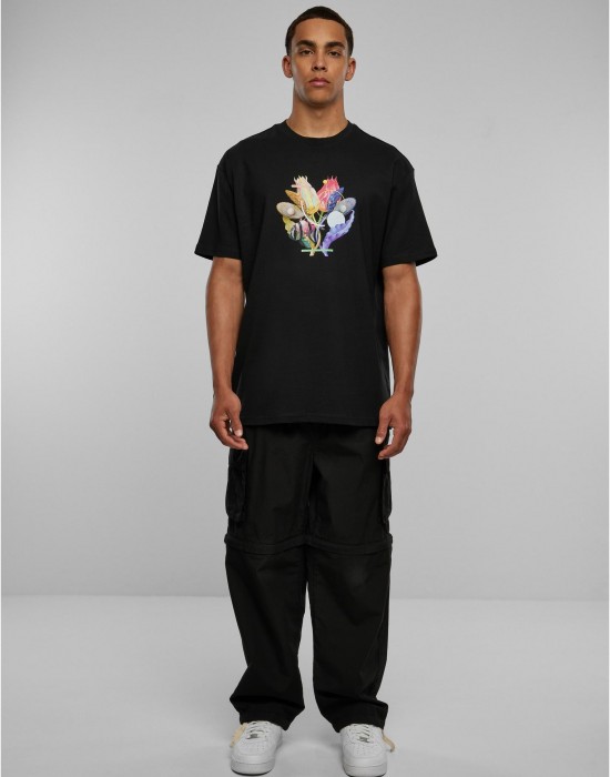 Тениска Coral Oversize Tee black XXL