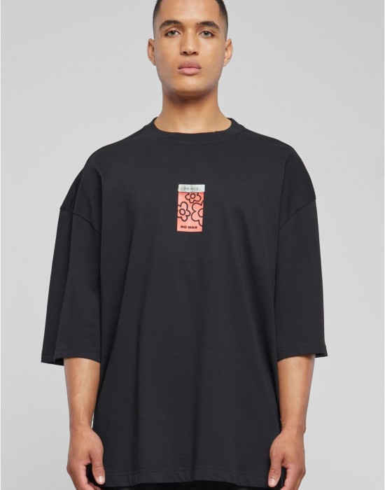 Тениска Puffer Peace Huge Tee black XXL