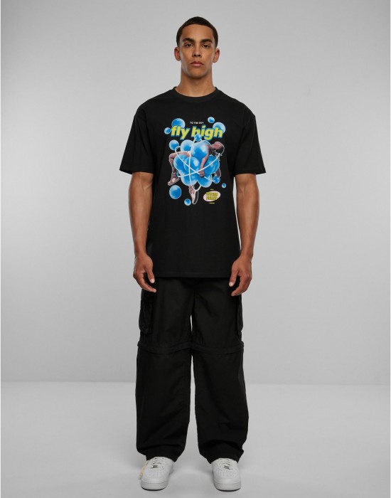 Тениска Psychadelic Oversize Tee black XXL