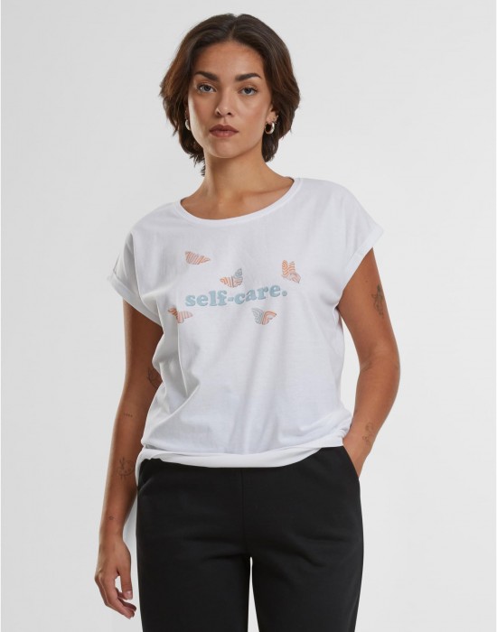 Тениска Ladies Self-Care Tee white XS