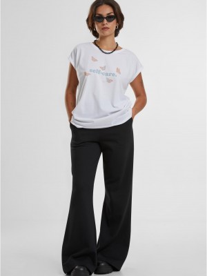 Тениска Ladies Self-Care Tee white XS