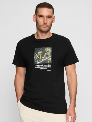 Тениска In The Face Tee black XXL