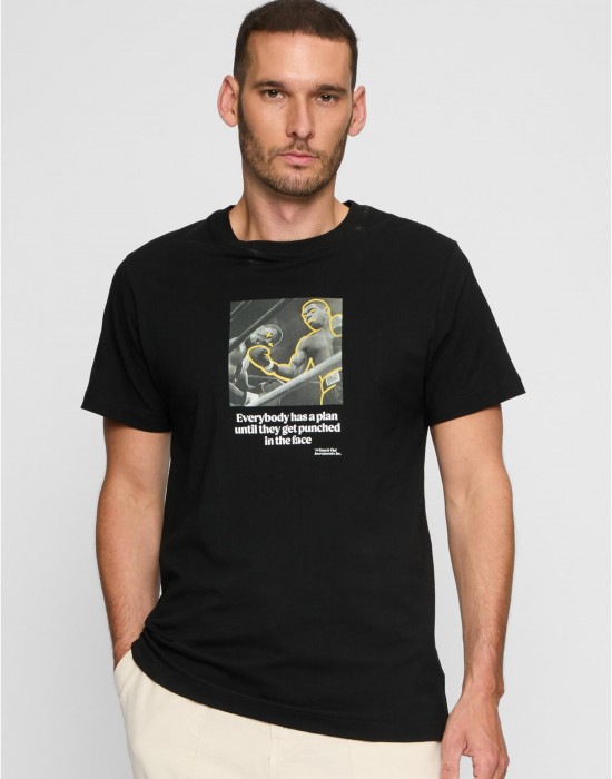 Тениска In The Face Tee black XXL