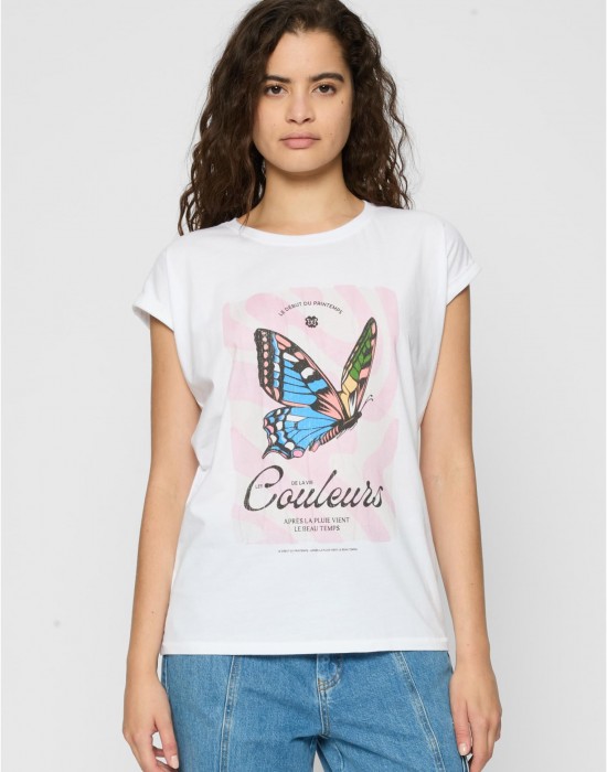 Тениска Ladies Couleurs Tee white XS