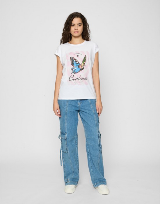 Тениска Ladies Couleurs Tee white XS