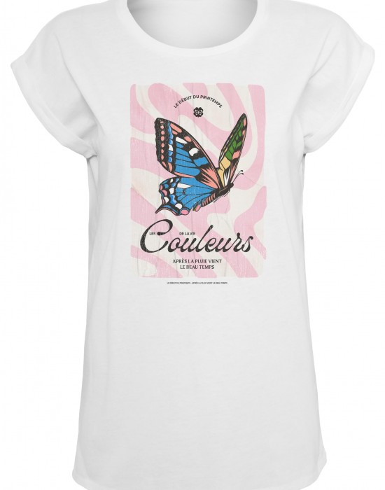 Тениска Ladies Couleurs Tee white XS