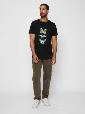 Тениска Butterfly Night Tee black XXL Тениска Butterfly Night Tee black XXL