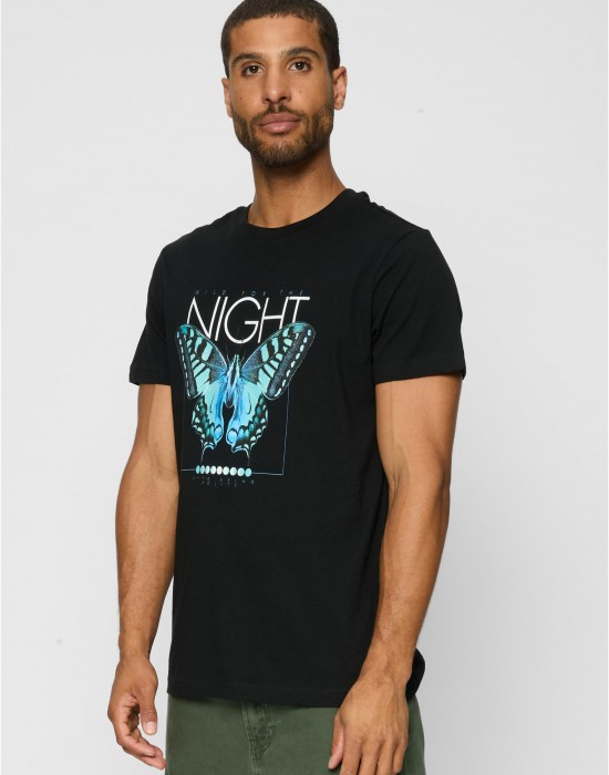 Тениска 3 Butterflies Tee black XXL