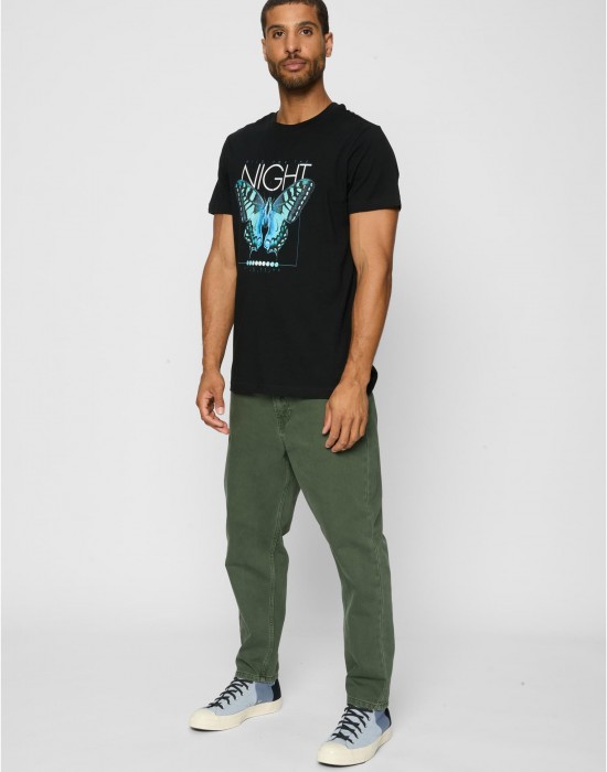 Тениска 3 Butterflies Tee black XXL