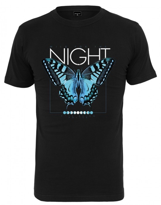 Тениска 3 Butterflies Tee black XXL