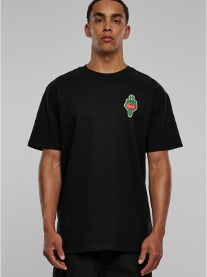 Тениска Santa Monica Oversize Tee black XXL Тениска Santa Monica Oversize Tee black XXL