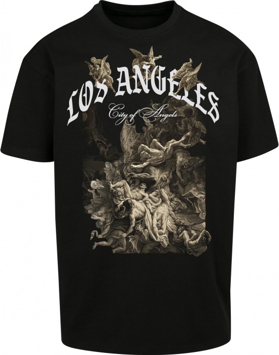 Тениска City of Angels Oversize Tee black XXL