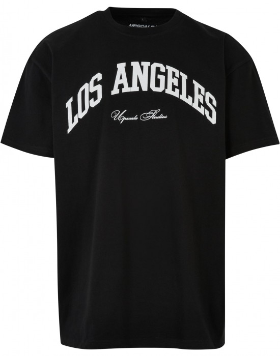 Тениска L.A. College Oversize Tee black XXL Тениска L.A. College Oversize Tee black XXL