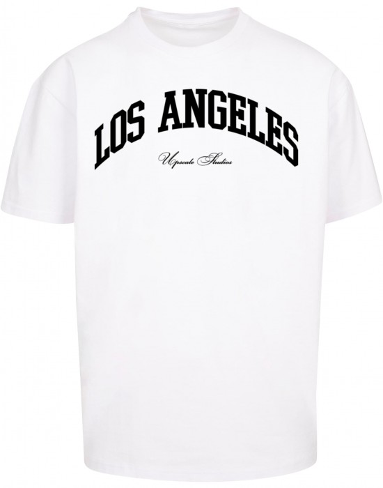 Тениска L.A. College Oversize Tee white XXL Тениска L.A. College Oversize Tee white XXL
