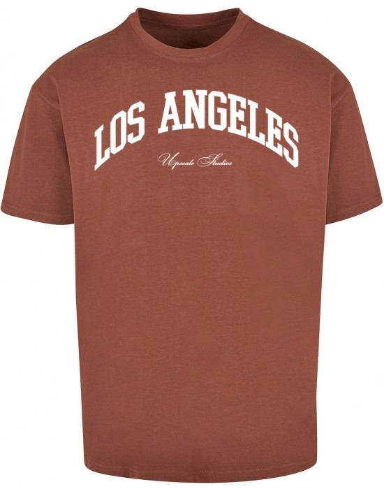 Тениска L.A. College Oversize Tee bark XXL