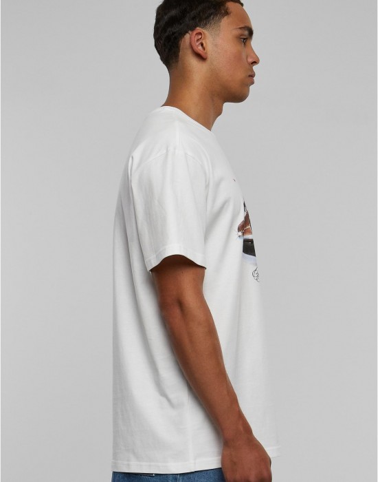 Тениска Pimp a Butterfly Oversize Tee white XXL