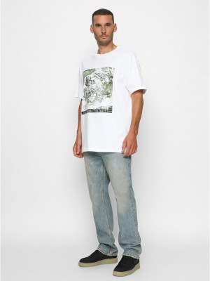 Тениска Rage Against the Machine Oversize Tee white XXL Тениска Rage Against the Machine Oversize Tee white XXL