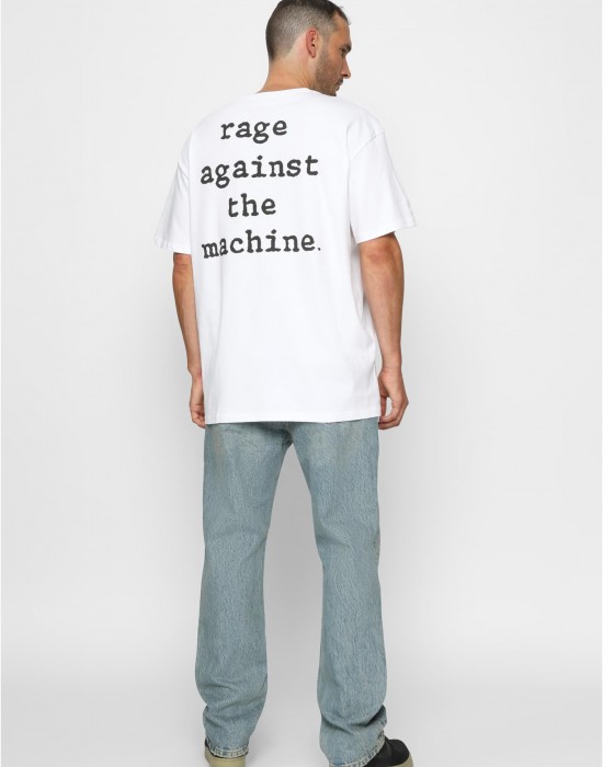 Тениска Rage Against the Machine Oversize Tee white XXL Тениска Rage Against the Machine Oversize Tee white XXL