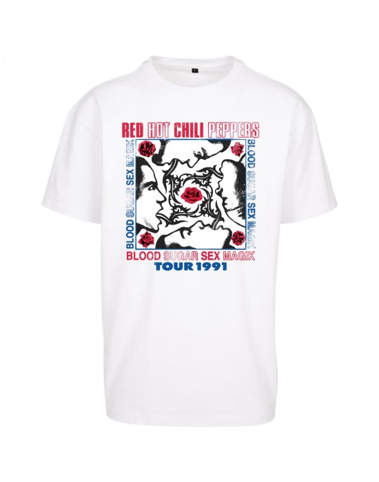Тениска Red Hot Chilli Peppers Oversize Tee white XXL Тениска Red Hot Chilli Peppers Oversize Tee white XXL