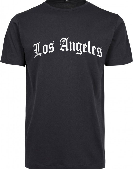 Тениска Los Angeles Wording Tee navy XXL