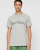 Тениска Los Angeles Wording Tee heather grey XXL