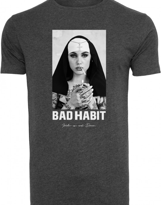Тениска Bad Habit Tee charcoal XXL Тениска Bad Habit Tee charcoal XXL
