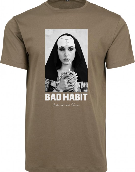 Тениска Bad Habit Tee olive XXL Тениска Bad Habit Tee olive XXL