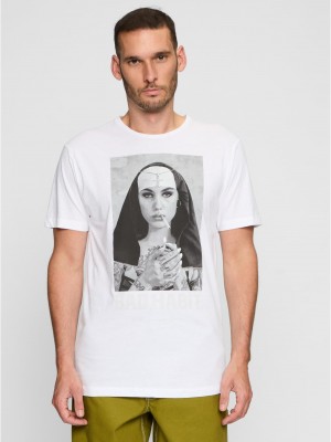 Тениска Bad Habit Tee white XXL Тениска Bad Habit Tee white XXL