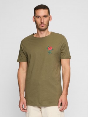 Тениска Rose Tee olive XS