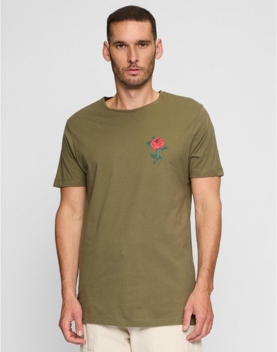 Тениска Rose Tee olive XS