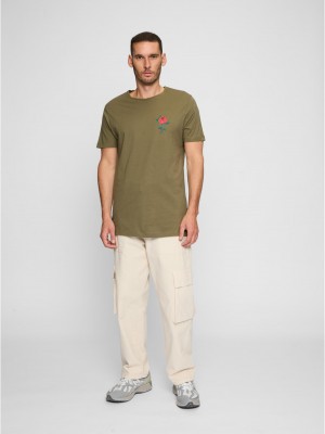 Тениска Rose Tee olive XS