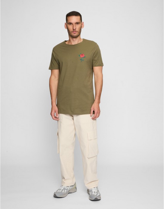 Тениска Rose Tee olive XS