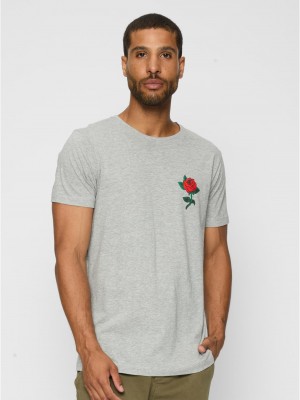 Тениска Rose Tee heather grey XXL Тениска Rose Tee heather grey XXL