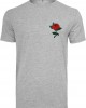 Тениска Rose Tee heather grey XXL