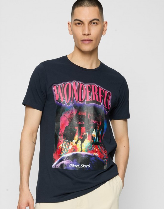 Тениска Wonderful Tee navy XS