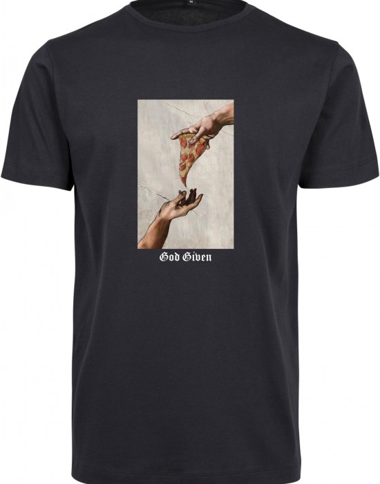 Тениска God Given Pizza Tee navy XXL