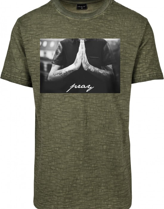 Тениска Pray Tee olive XXL