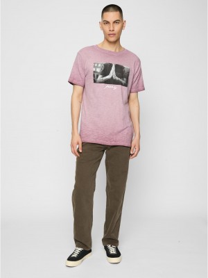 Тениска Pray Tee burgund XXL Тениска Pray Tee burgund XXL