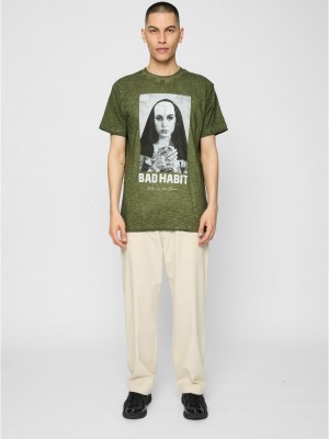 Тениска Bad Habit Tee olive XXL Тениска Bad Habit Tee olive XXL