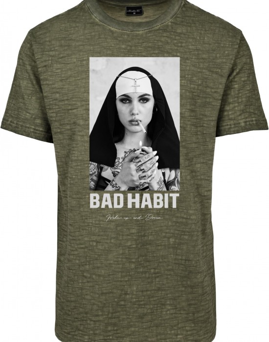 Тениска Bad Habit Tee olive XXL Тениска Bad Habit Tee olive XXL