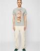 Тениска A Burger Tee heather grey XXL Тениска A Burger Tee heather grey XXL