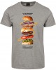 Тениска A Burger Tee heather grey XXL Тениска A Burger Tee heather grey XXL