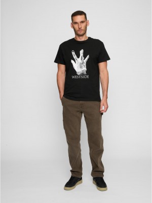 Тениска Westside Connection 2.0 Tee black XXL Тениска Westside Connection 2.0 Tee black XXL