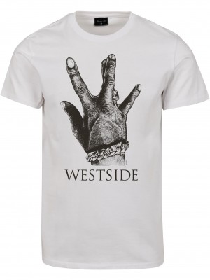 Тениска Westside Connection 2.0 Tee white XXL